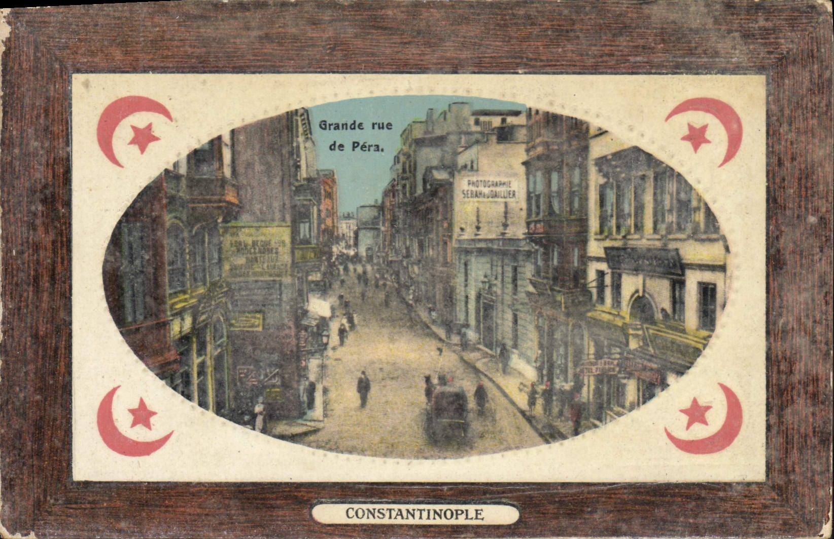 CPA Constantinople Grande rue de Pera