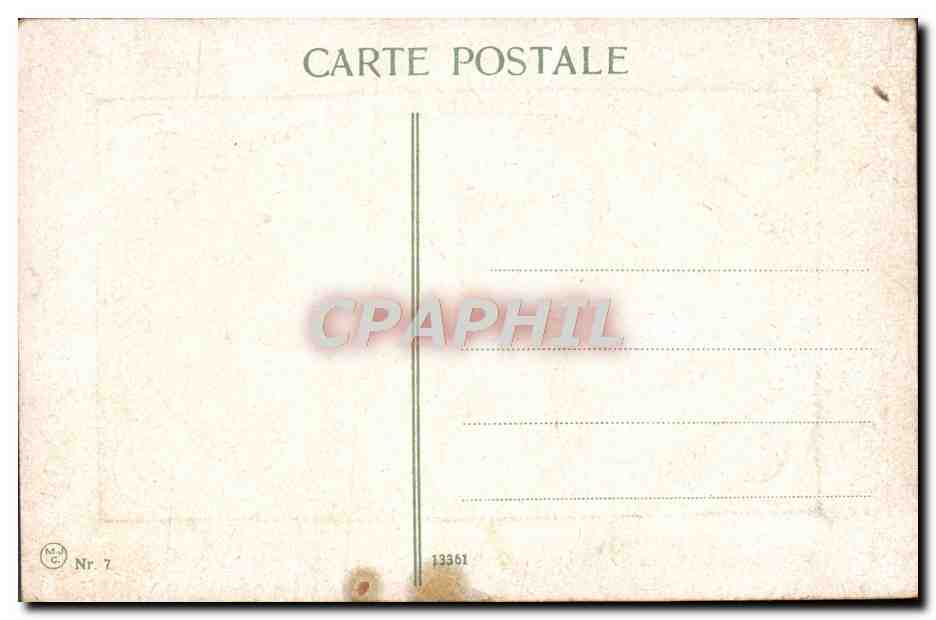 CPA Constantinople Chariot turc  — Verso