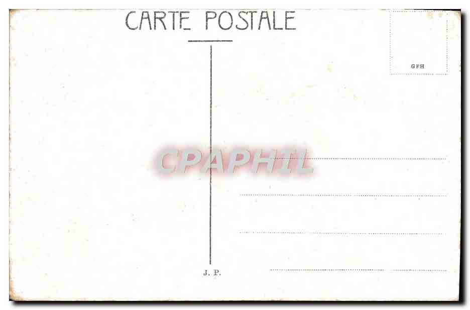 CPA Constantinople Vue panoramique de Top Hane et du Bosphore  — Verso