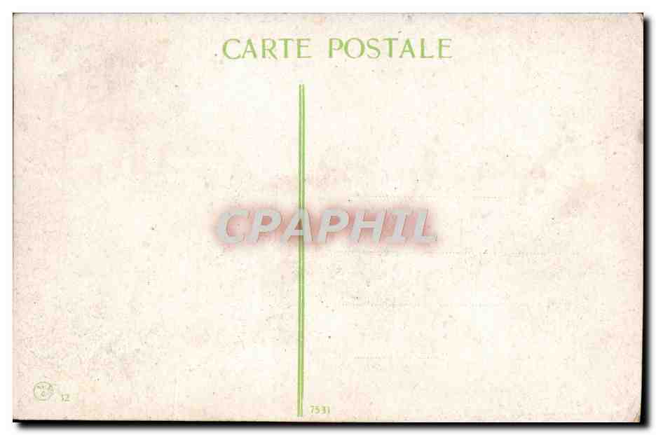 CPA Constantinople Bosphore Tours de Roumeli Hissar — Verso
