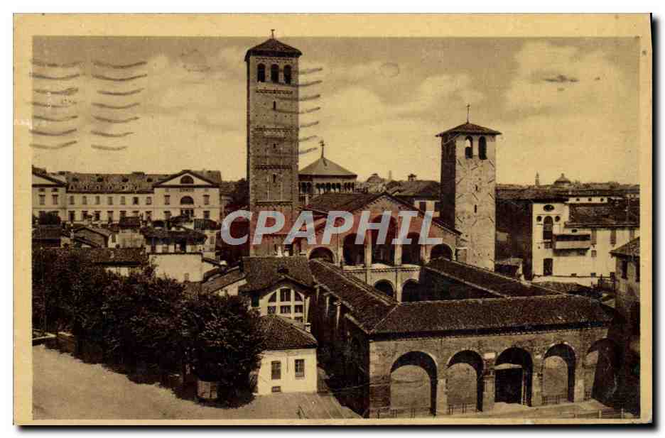 CPA Milano Basilica di s Ambrogio
