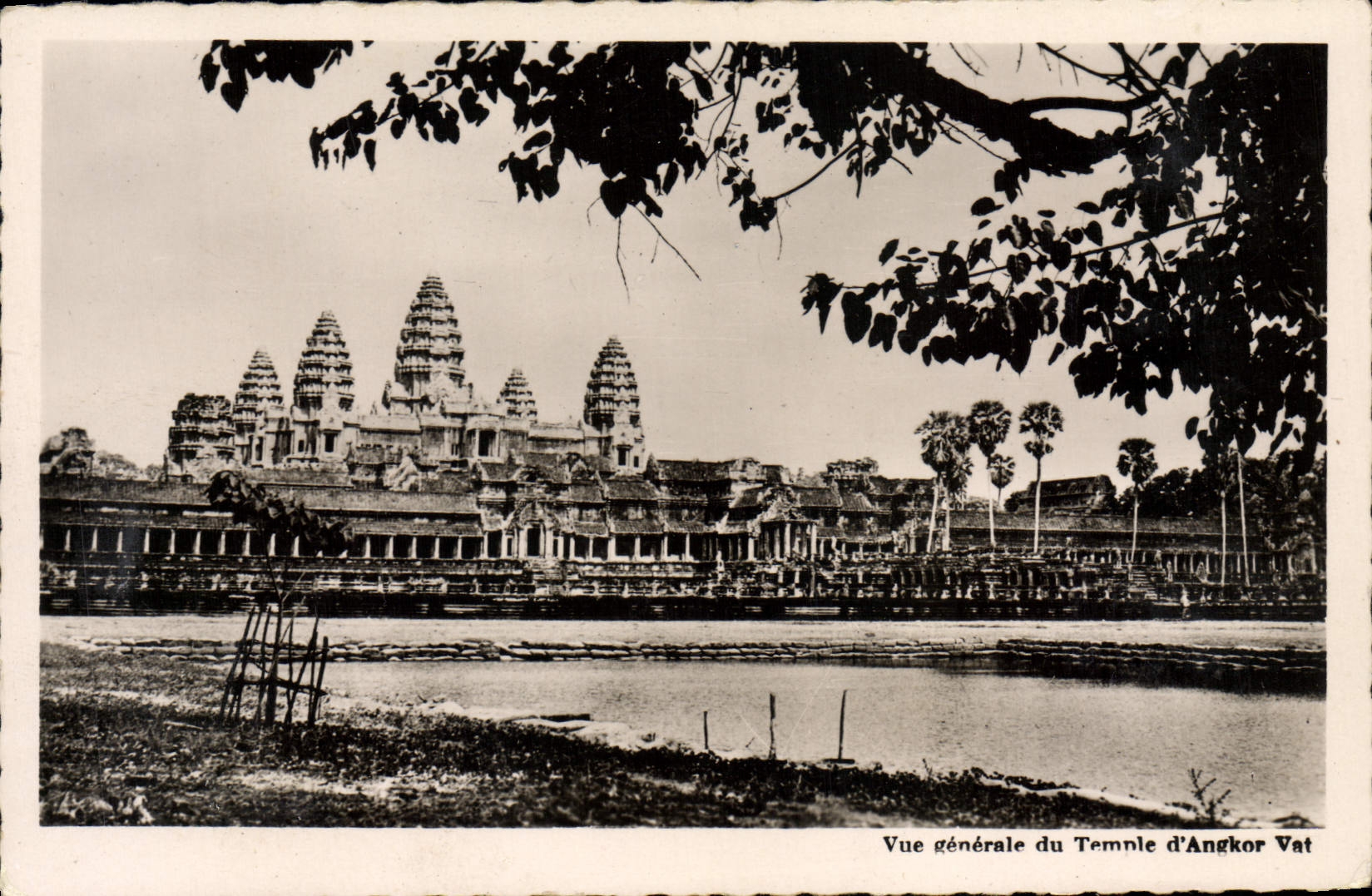 CPM Vue Generale Du Temple D'Angkor Vat Cambodge