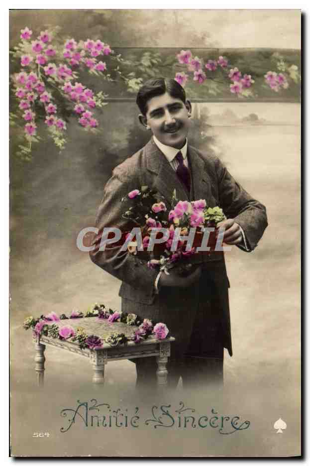CPA Fantaisie Homme