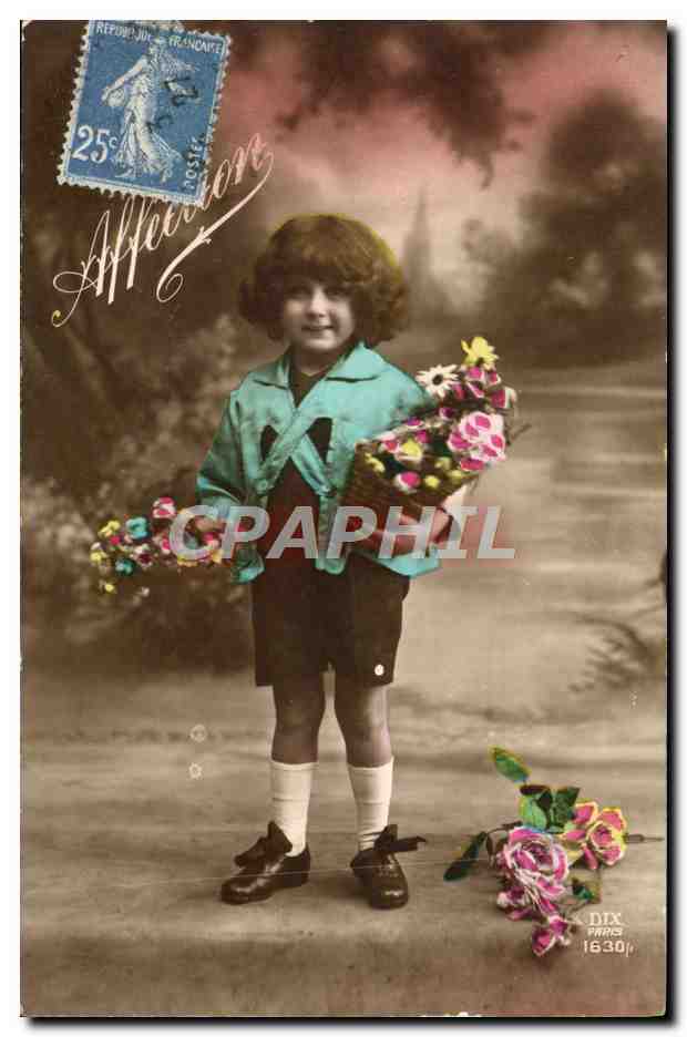 CPA Fantaisie Enfant