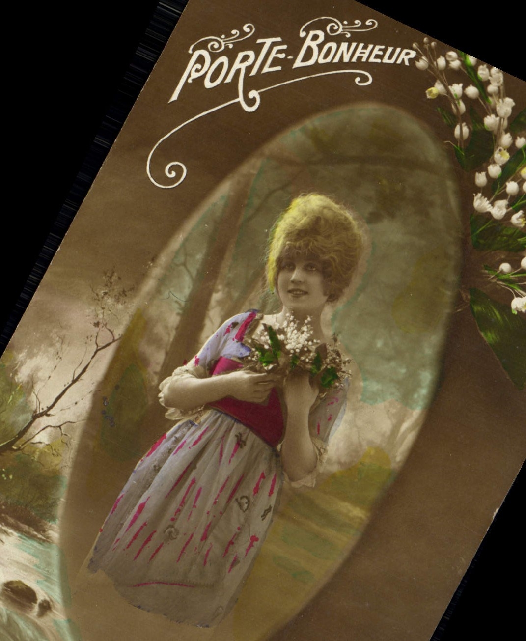 CPA Fantaisie Femme