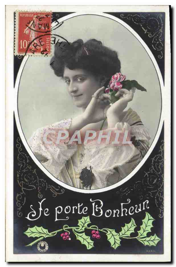 CPA Fantaisie Femme