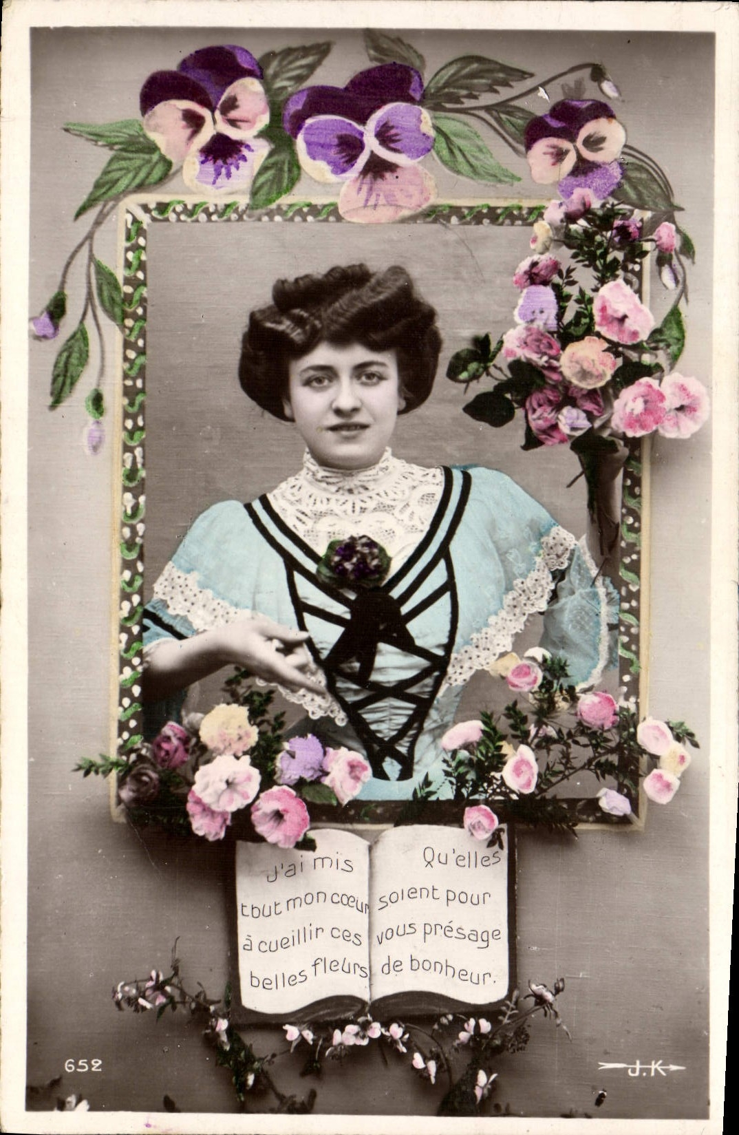 CPA Fantaisie Femme