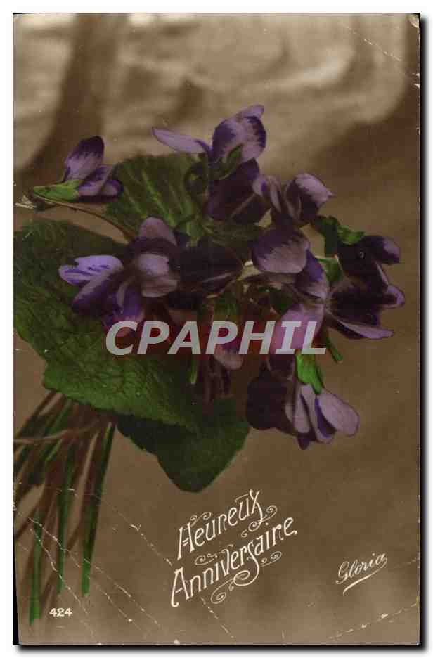 CPA Fantaisie Fleurs