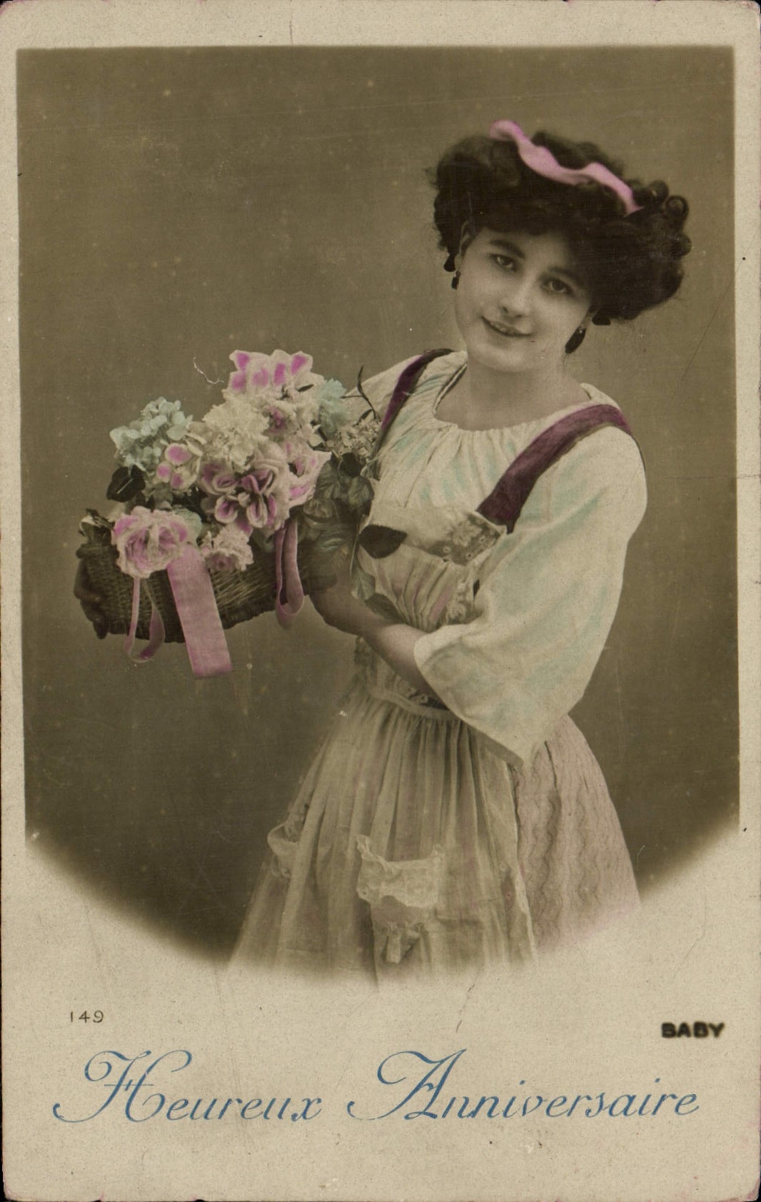CPA Fantaisie Femme