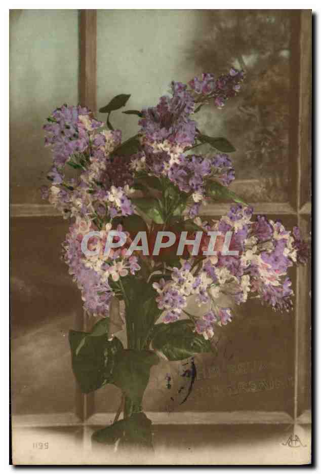 CPA Fantaisie Fleurs