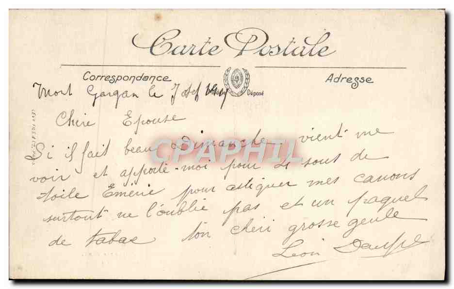 Arras — Intérieur de la Gare — Installation de défenses à créneaux — Vise Rarls n° 569 — Reverso