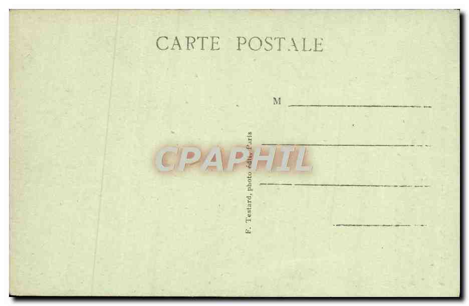 CPA Vincennes Monument Poilus vincennois Militaria  — Rückseite