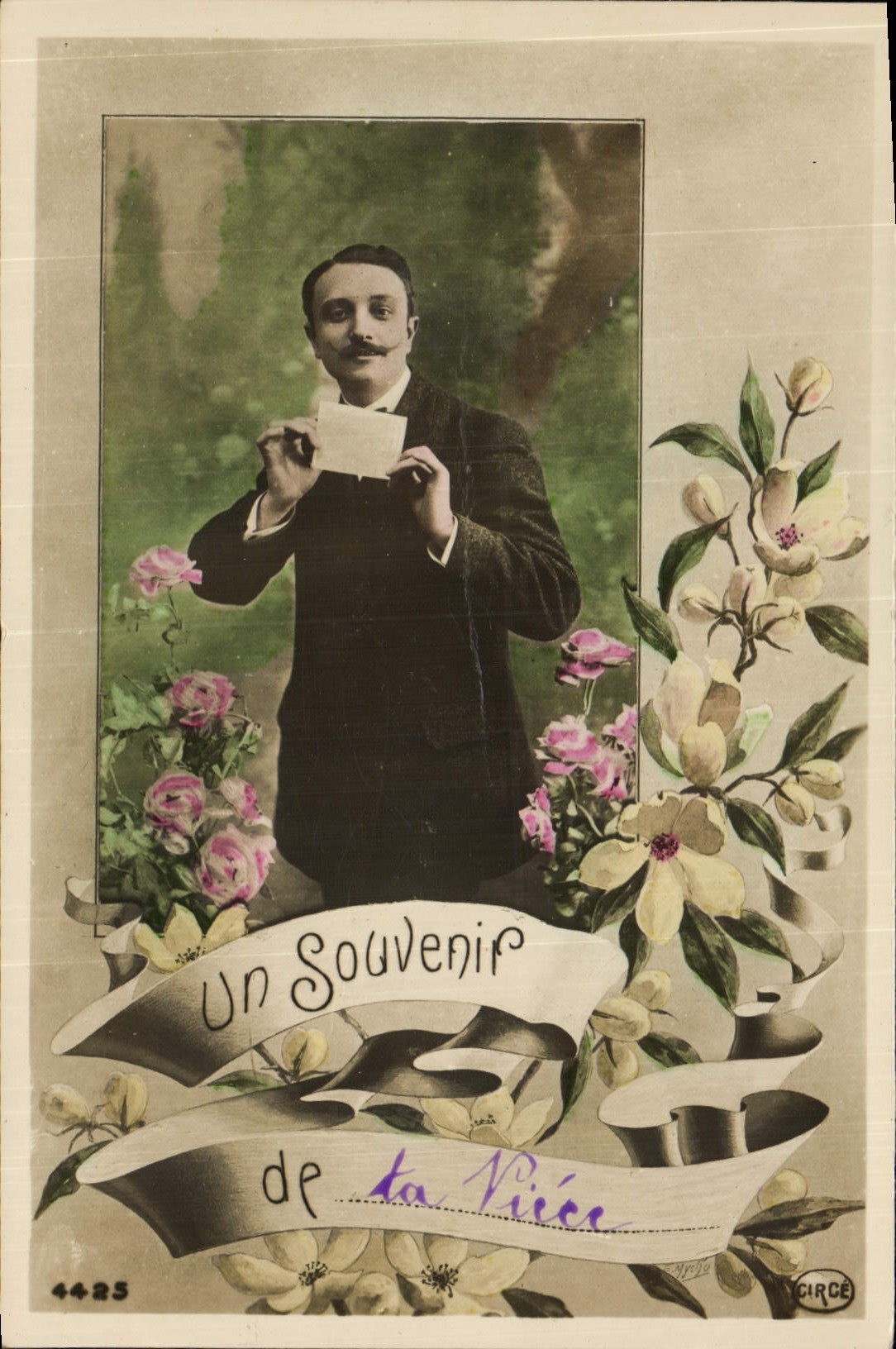 CPA Fantaisie Homme 