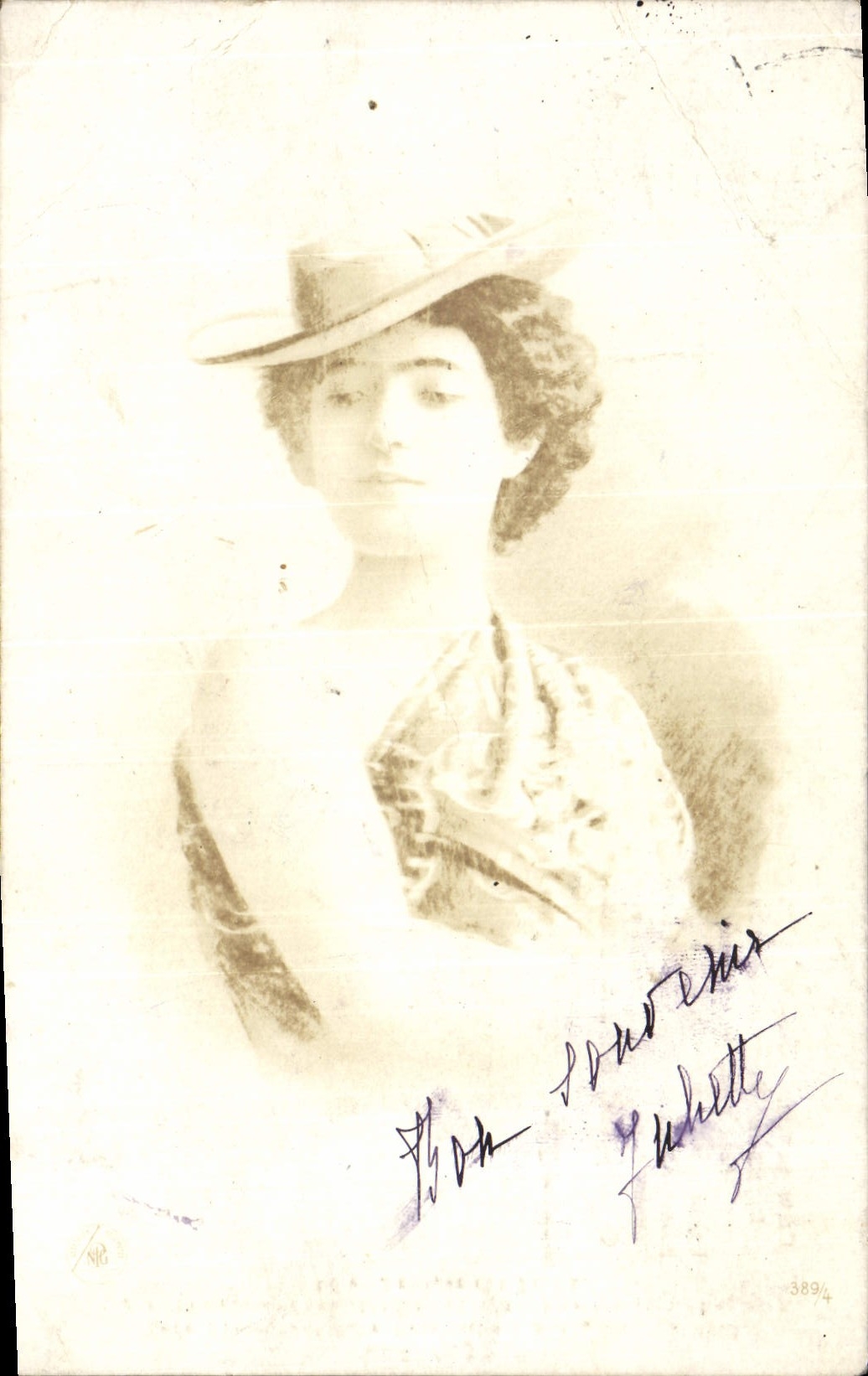 CPA Fantaisie Femme