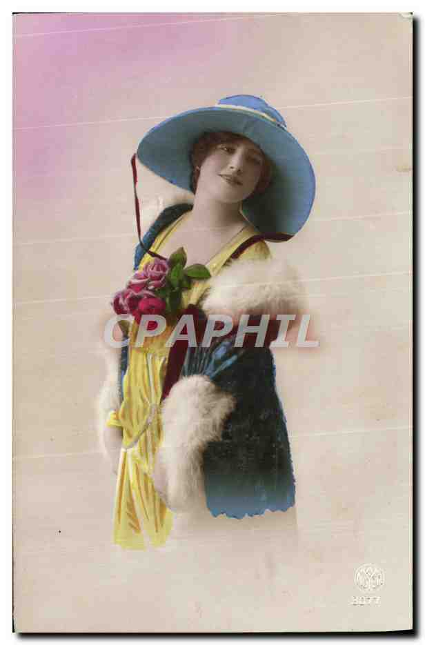 CPA Fantaisie Femme