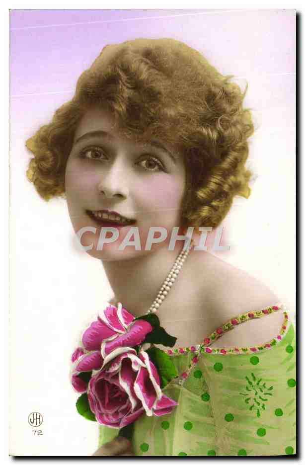 CPA Fantaisie Femme