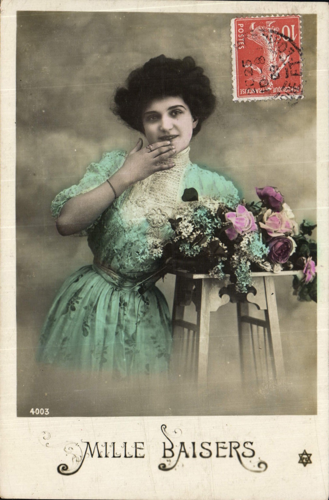 CPA Fantaisie Femme