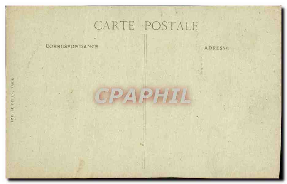 CPA Paris Les fetes de la Victoire 14 juillet 1919 Le defile Troupes ecossaises Militaria — Verso