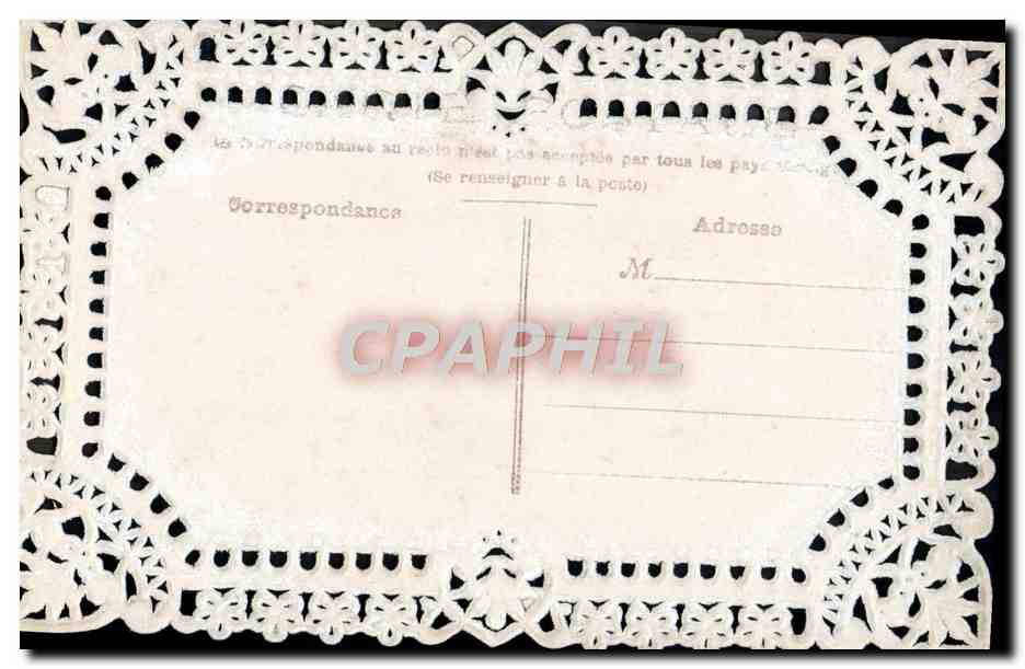 CPA Brodee Fantaisie Femme — Rückseite