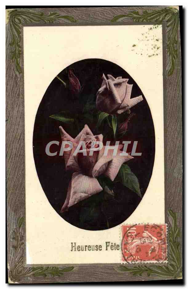 CPA Fantaisie Fleurs 