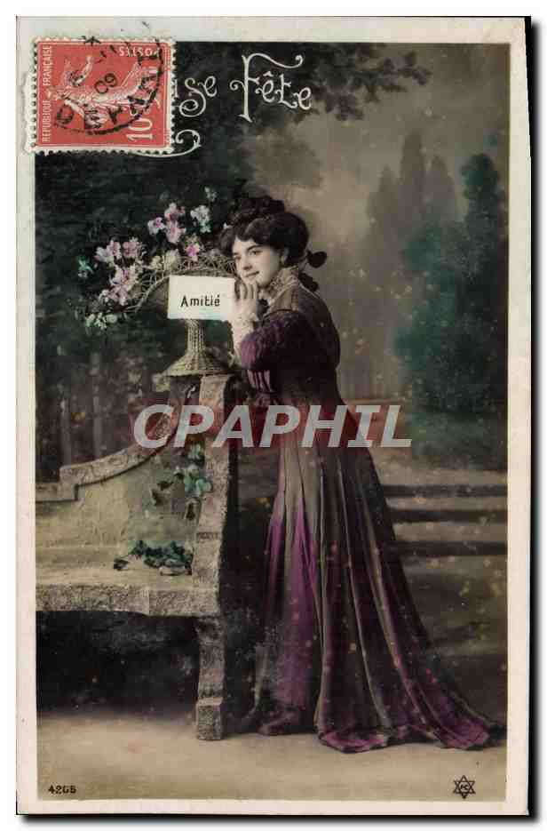 Fête de l'Amitié — Éditeur S. S. 1909, n° 4265