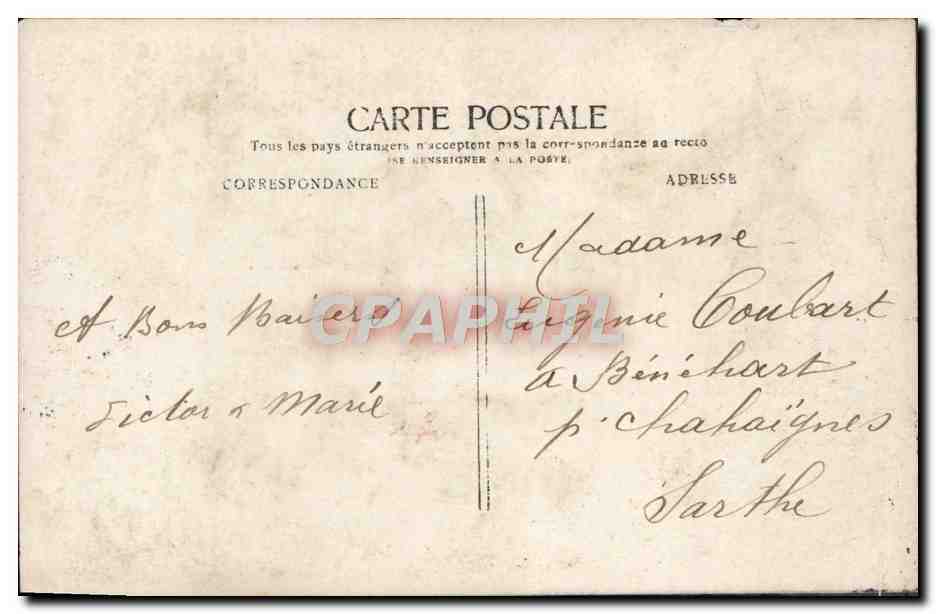 CPA Fantaisie Enfants — Rückseite