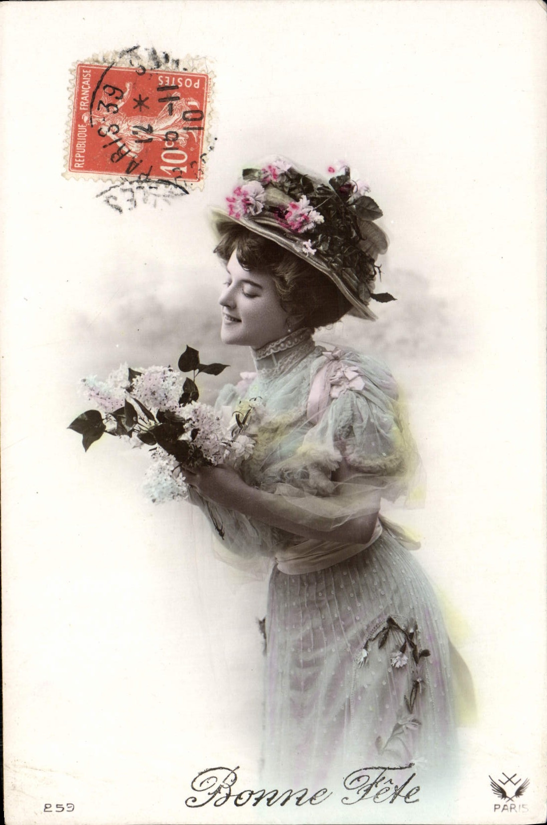 CPA Fantaisie Femme