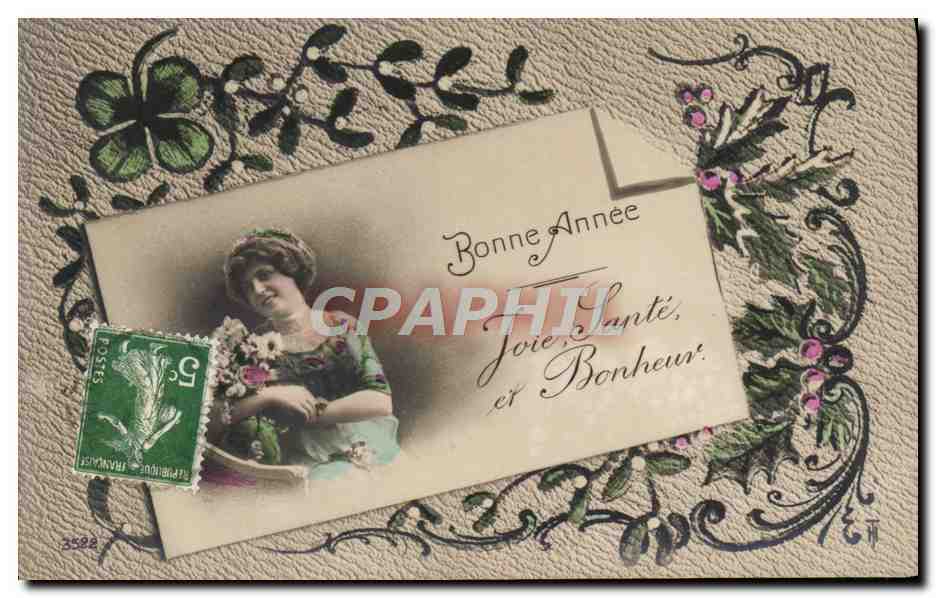 CPA Fantaisie Femme