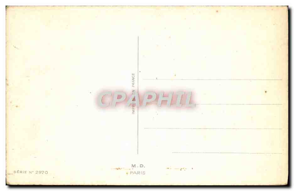 CPA Fantaisie Fleurs Enfant — Verso