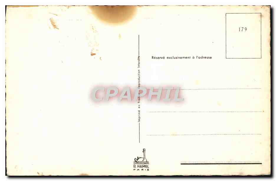 CPA Fantaisie Enfant Chein — Rückseite
