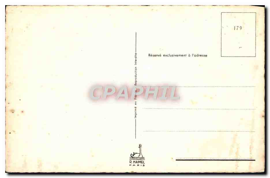 CPA Fantaisie Enfant — Rückseite