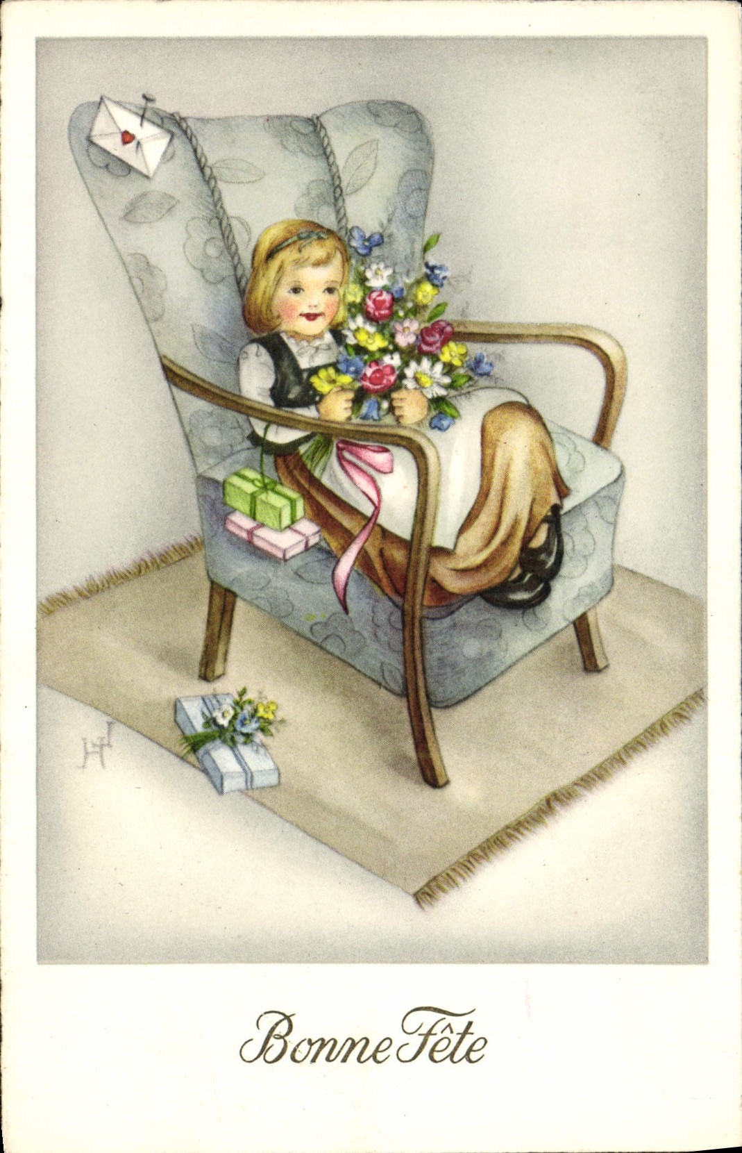 CPA Fantaisie Enfant