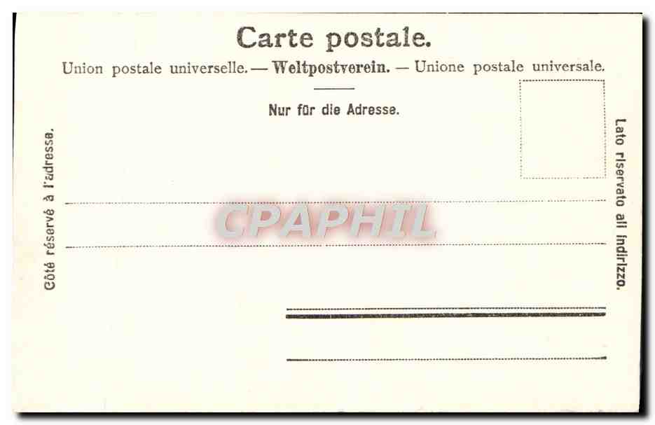 CPA Paturages du Jura Vaches  — Rückseite
