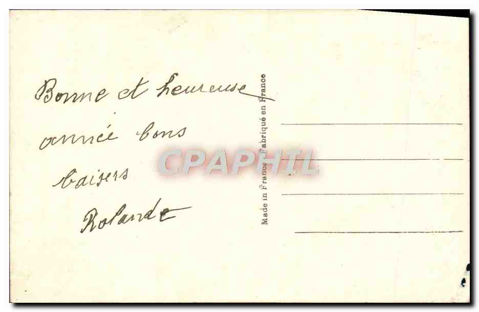 CPA Fantaisie Enfant — Rückseite