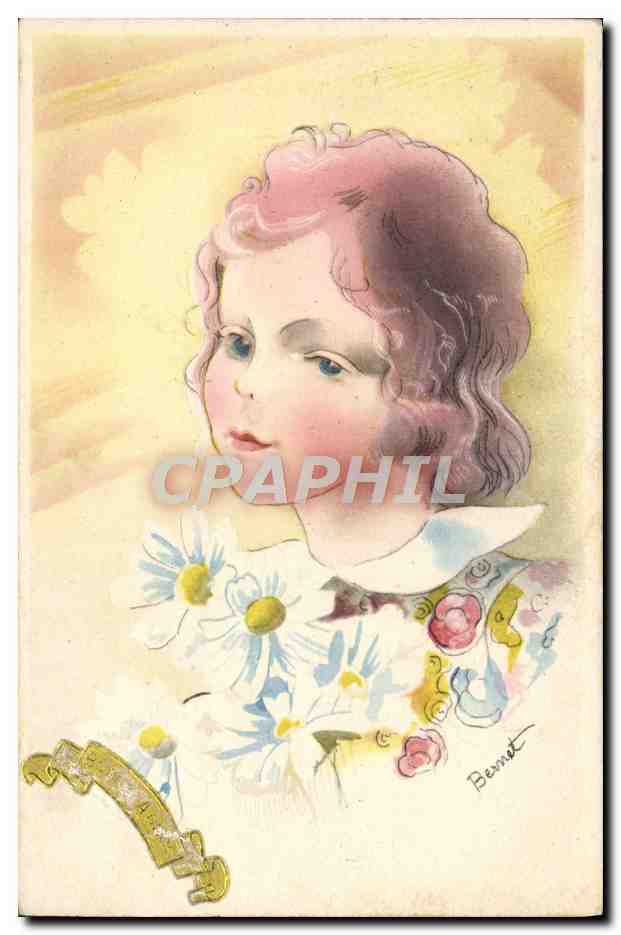 CPA Fantaisie Femme Bernet