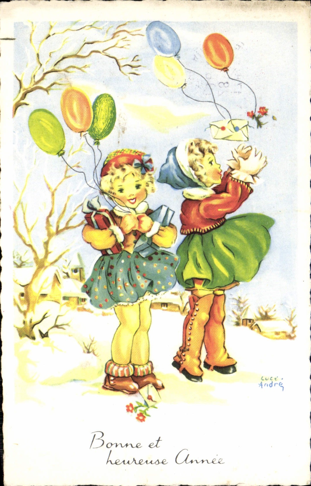 CPA Fantaisie Enfants