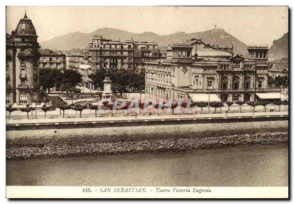 CPA San Sebastian Teatro Victoria Eugenia