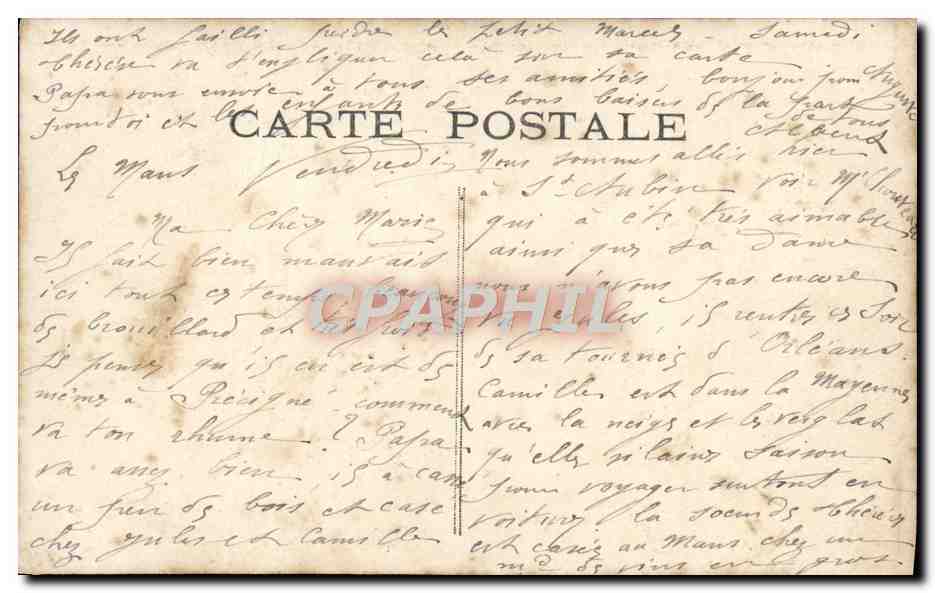 La Reine — Sœur Anne — Walery Paris — Verso