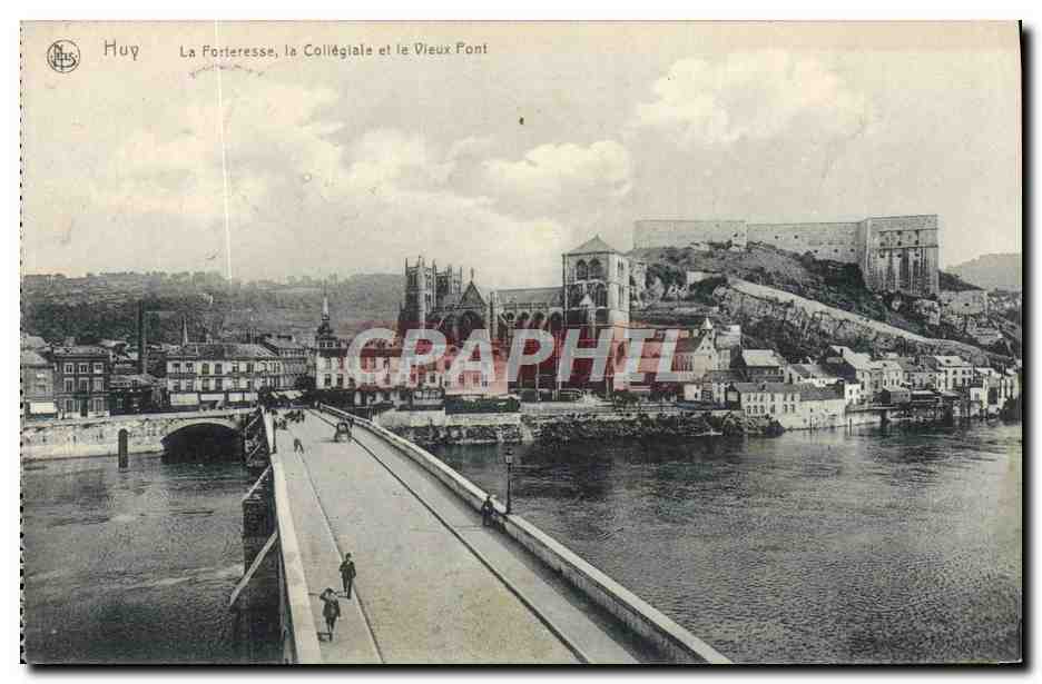 Huy — Die Festung, die Kollegiate und der Alte Brücke — Hup