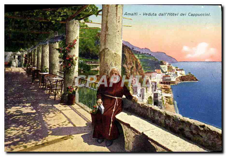 CPA Amalfi Veduta Dall Hotel dei Cappuccini