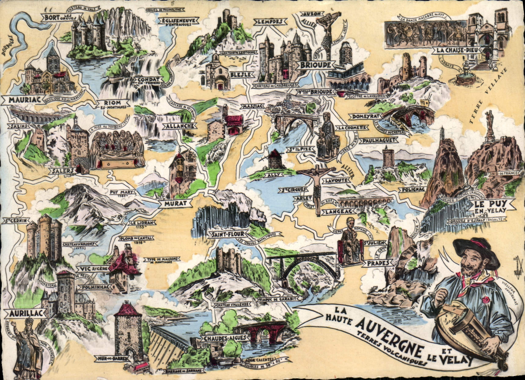 La Haute Auvergne et le Velay — Terres Volcaniques — Éditions Gaby, Nantes