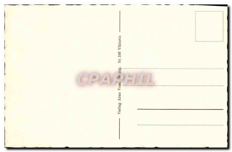 CPA Zoppot  — Rückseite