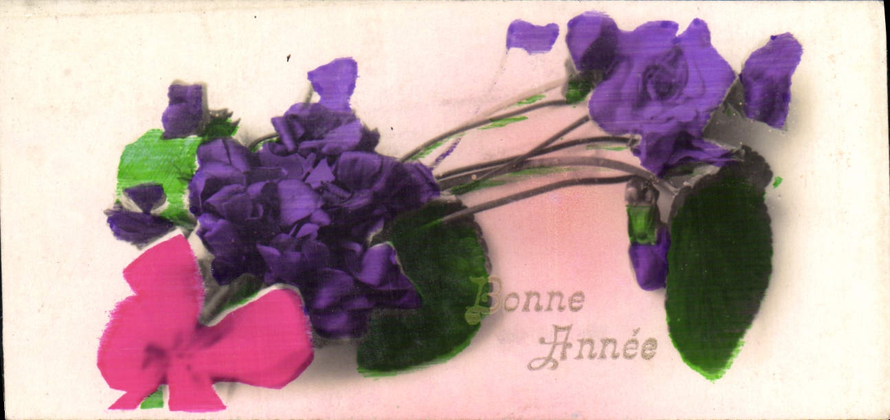 CPA Fantaisie Fleurs