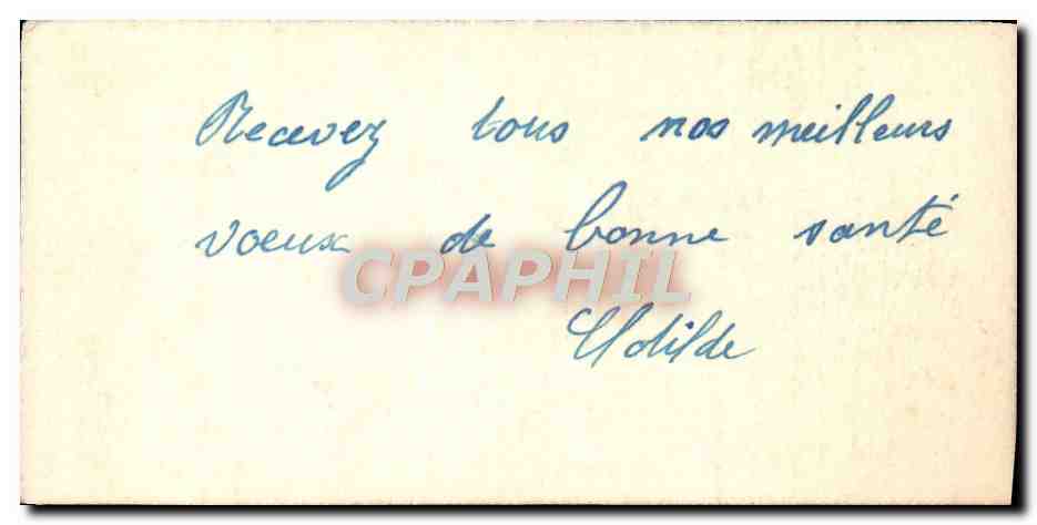 CPA Fantaisie Fleurs — Rückseite