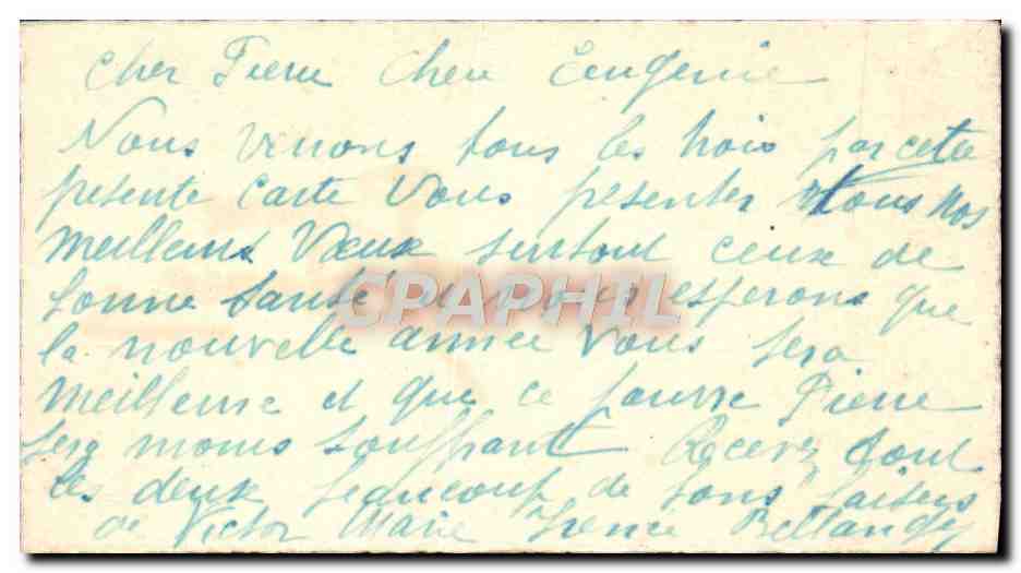 CPA Fantaisie Enfants — Rückseite