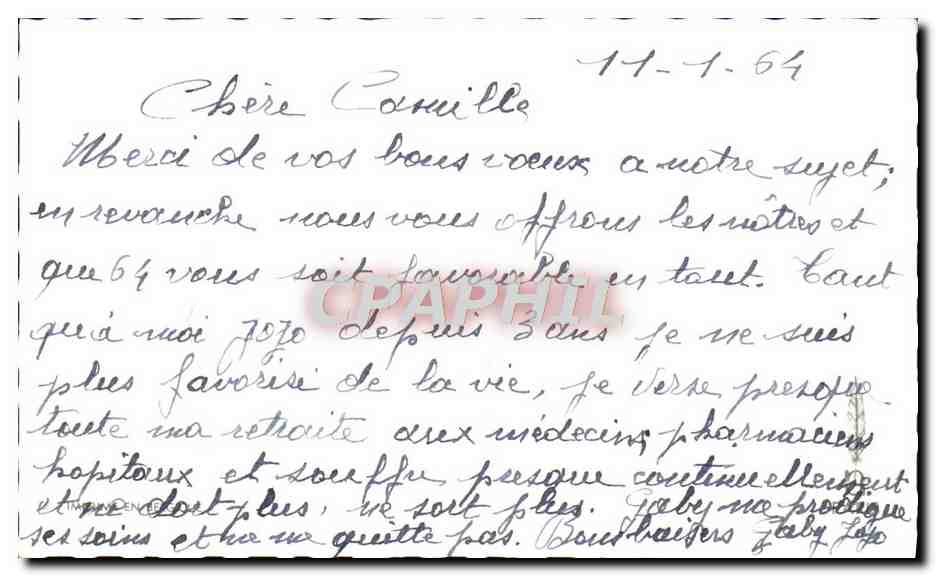 CPA Fantaisie Enfants — Rückseite