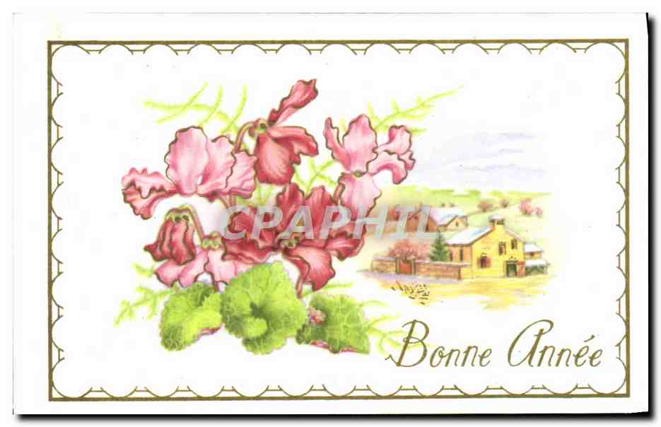 CPA Fantaisie Bonne annee