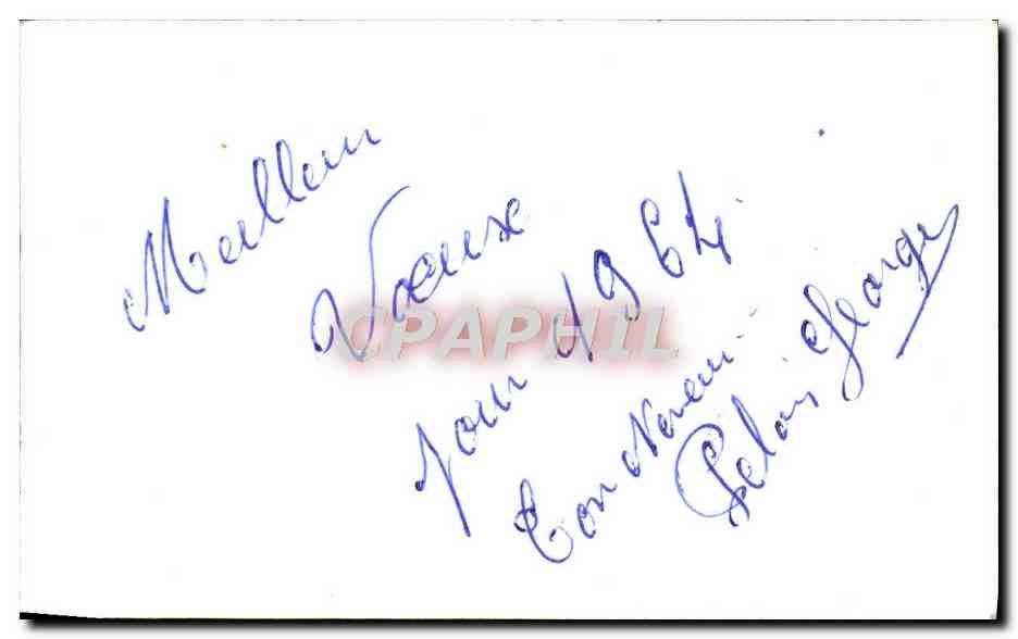 CPA Fantaisie Bonne annee — Rückseite