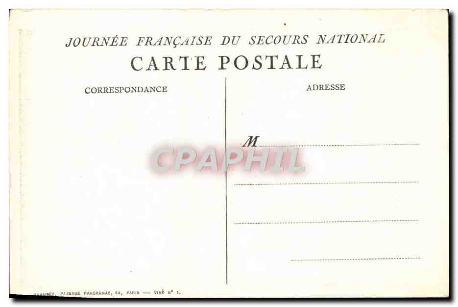 CPA Illustrateur Abel Faivre 1915 Femme — Rückseite