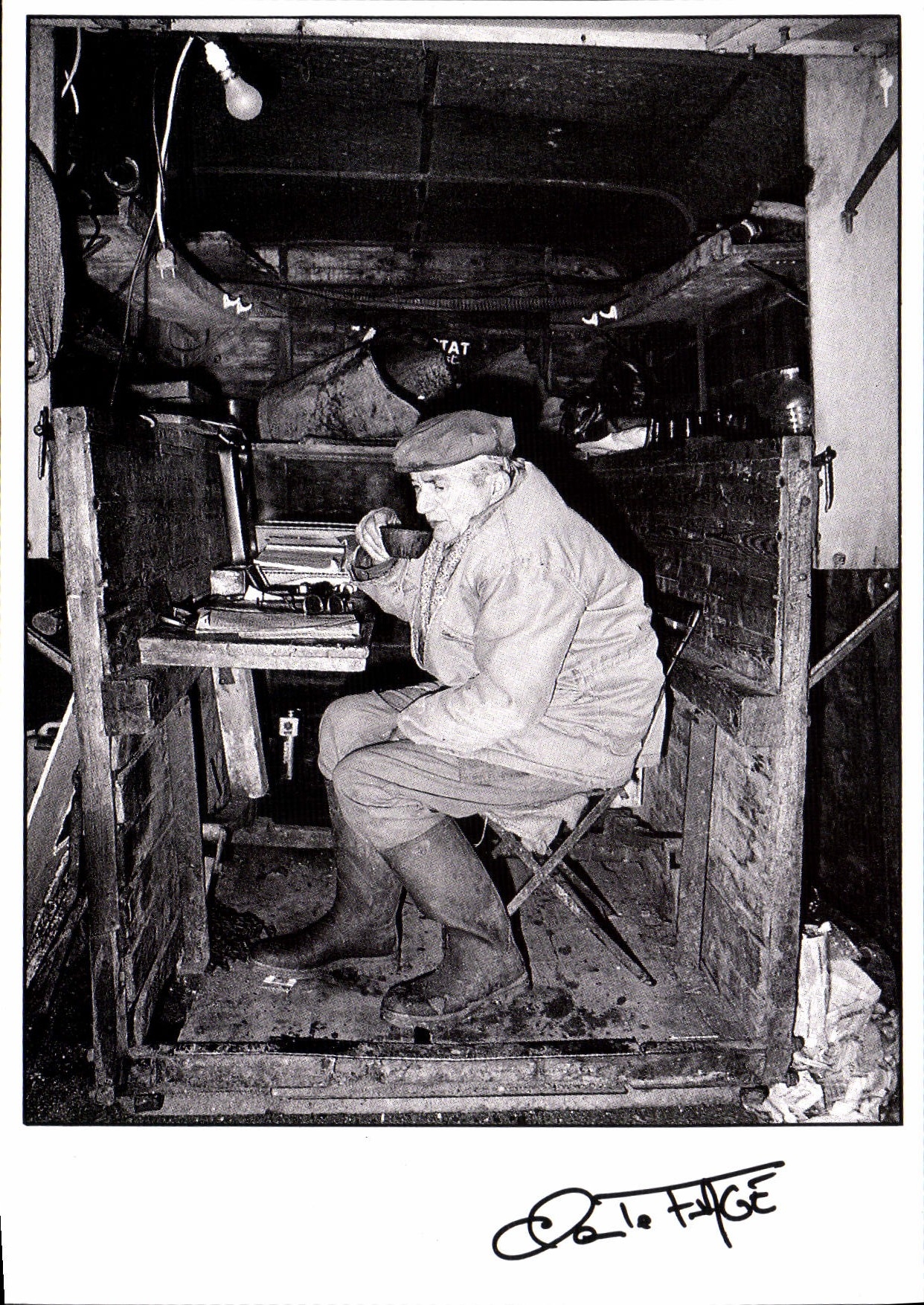 CPM Claude Fage 1987 Le bouilleur de Cru 